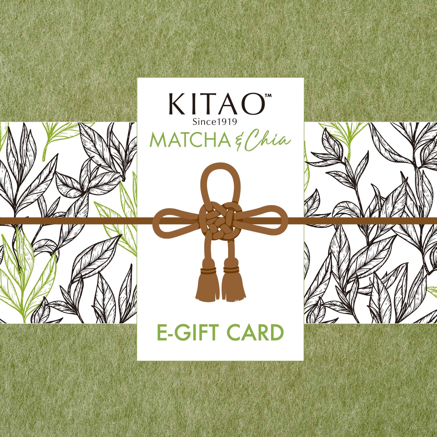 Tarjeta de regalo electrónica de Kitao Matcha 🌱